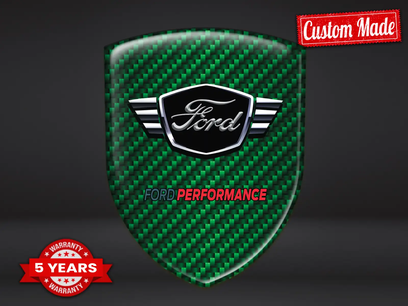 Ford Vinyle Auto Sur Mesure Style Étoile Minimal